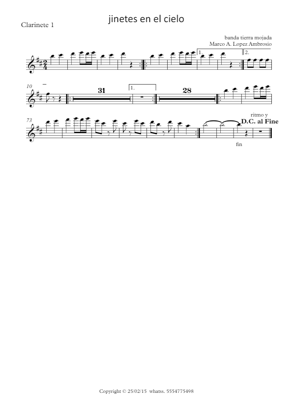 La imagen puede contener una previsualizacion de una partitura